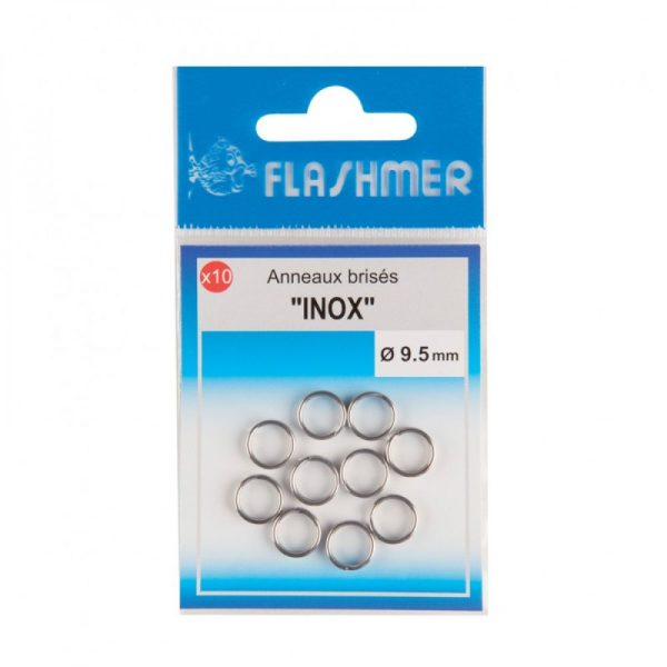 ANNEAUX BRISES INOX 25 mm - Poch.de 10