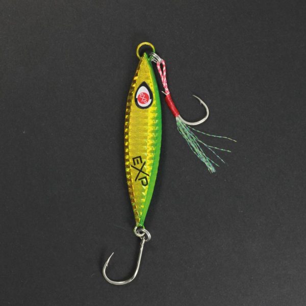 JIG MEIJI - 17 g - JAUNE/DOS VERT (JDG)