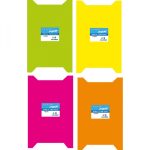 PLIOIR MOUSSE MER - 240 x 150 mm (couleurs assorties)