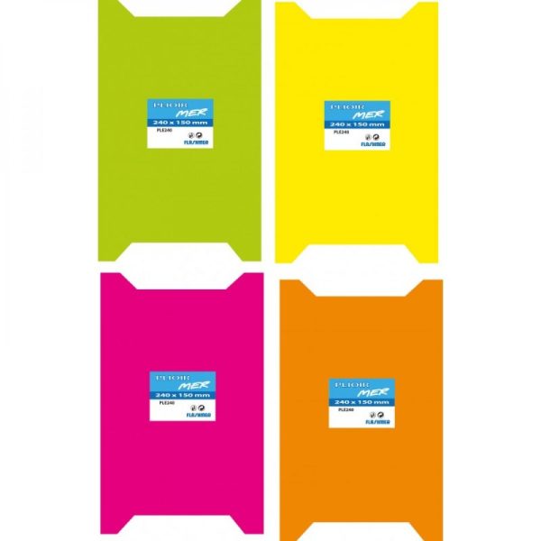 PLIOIR MOUSSE MER - 240 x 150 mm (couleurs assorties)