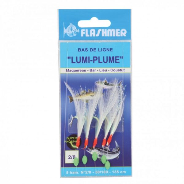 UV LINE - PLUME "U.V." 5 HAM 2/0 - BLANCHE
