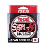 TRESSE "SUPERBRAID 8X" - 0.8 ARGENT - 150m