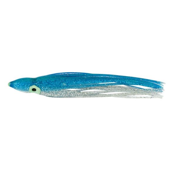 5x OCTOPUS FLASHMER 11 cm - ARG.BLEU VERT (ADBG)