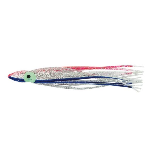 5x OCTOPUS FLASHMER 11 cm - ARG.BLEU ROSE (ARBP)