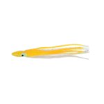 5x OCTOPUS FLASHMER 11 cm - JAUNE PAILLETE (J)