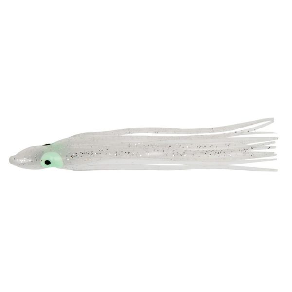 5x OCTOPUS FLASHMER 11 cm - BLANC PAILLETE (W)