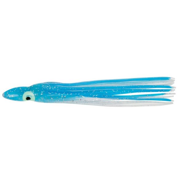 5x OCTOPUS FLASHMER  6 cm - BLEU (B)