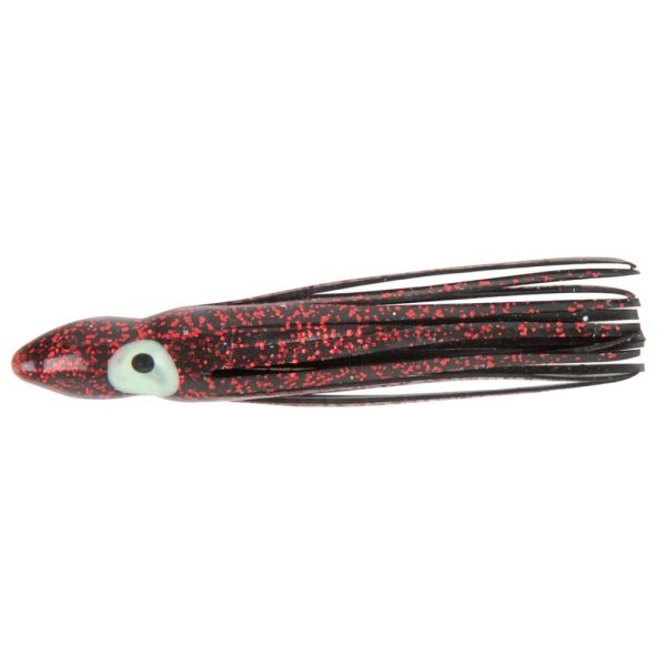 5x OCTOPUS FLASHMER  6 cm - BLACK NEON (BN)