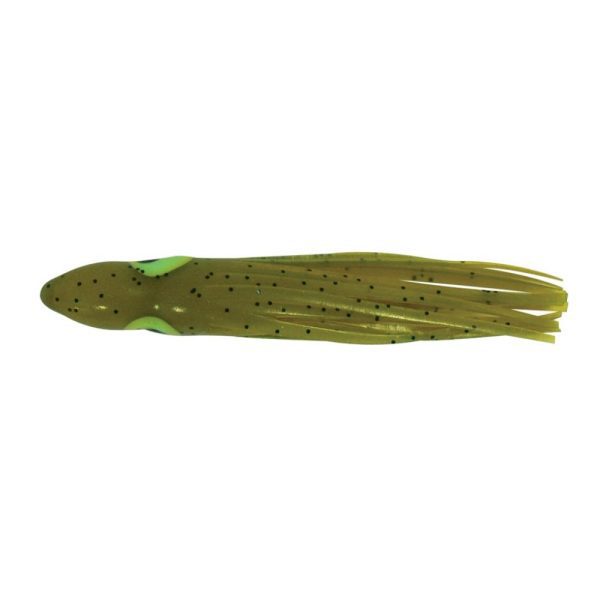5x OCTOPUS FLASHMER  6 cm - GRASSHOPPER (G)