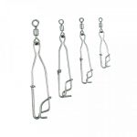 SNAP LONG LINE - INOX -  80 mm - 4/0