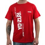 T-SHIRT ROUGE imprimé YO-ZURI - TAILLE L