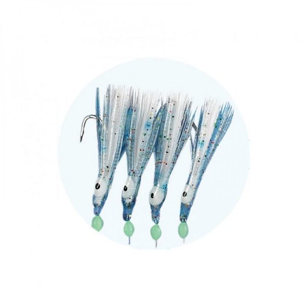 Bas de ligne  MICRO  PLANCTON 4 ham 1/O BLEU