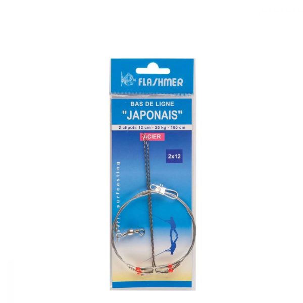 BAS DE LIGNE JAPONAIS ACIER 3X15