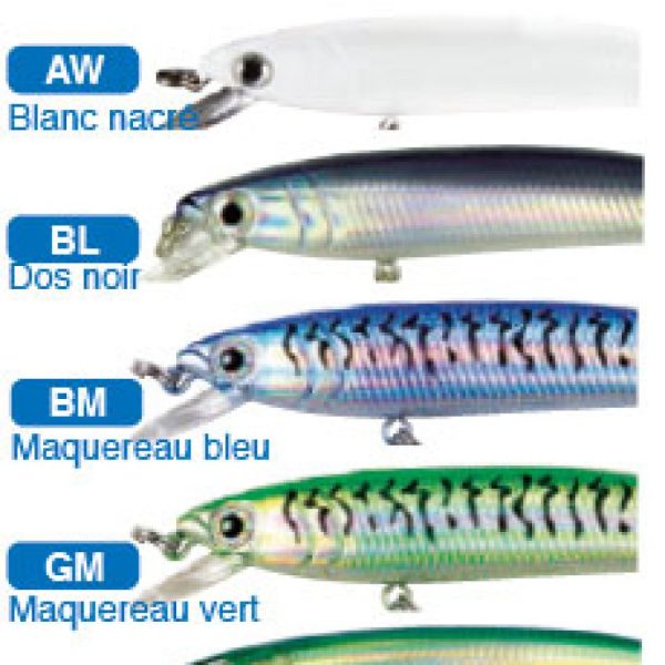 CRYSTAL MINNOW TAILLE  S  ROUGE