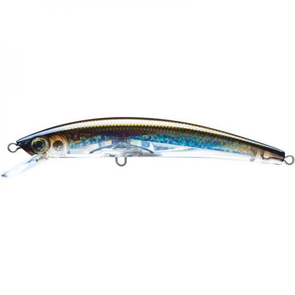 Crystal 3D minnow silver bronze