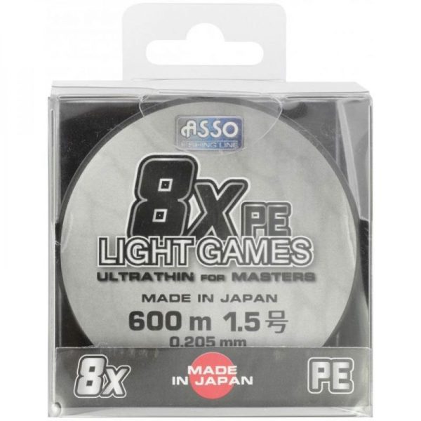 ASSO TRESSE 8 BRINS MULTICOLORS 300M 1.2