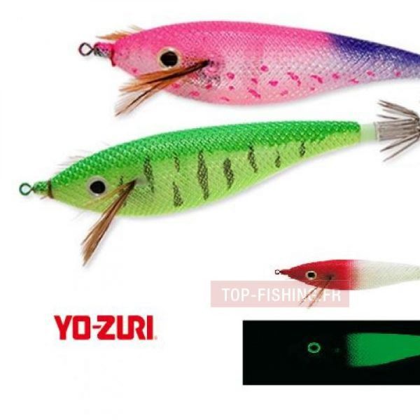 YOZURI TURLUTTE GLOW ROUGE ET BLANC