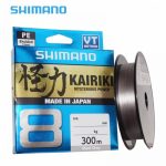 TRESSE SHIMANO KAIRIKI 0.20MM 13.8KG 300M GRIS