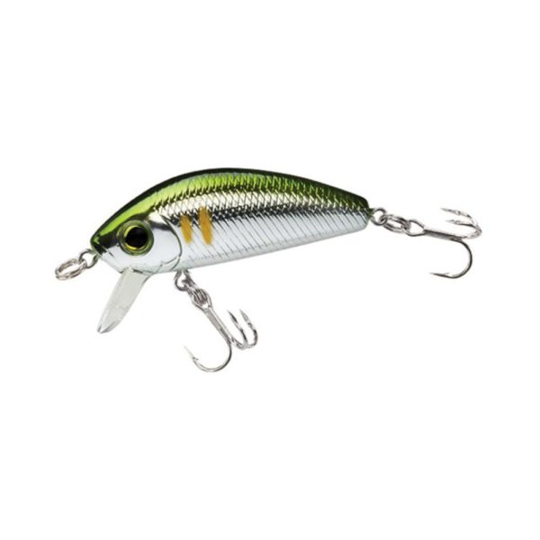 L MINNOW S SILER GREEN C44