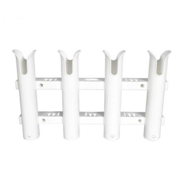 PORTE 4 CANNE FIXE PVC BLANC