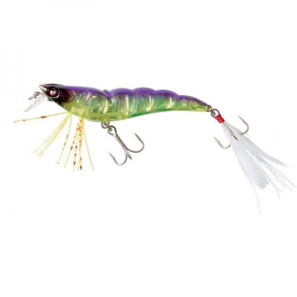 CRYSTAL 3D SHRIMP CHARTRUSE D/VIOLET HCPU