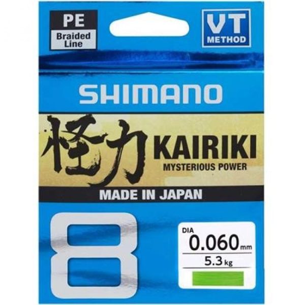 SHIMANO KAIRIKI 8 300M STEEL GRAY 0.23MM 22.5KG