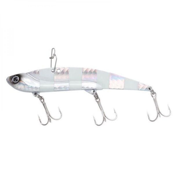 METAL VIB LONG 100MM ZEBRA SILVER 28G