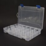 boite plastique 10 cases 27X19X4.3 CM