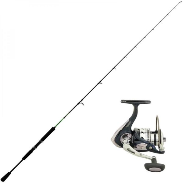 ENSEMBLE CANNE DARKNESS 210CM 50-200G MOULINET BANAX ZARGON 4500