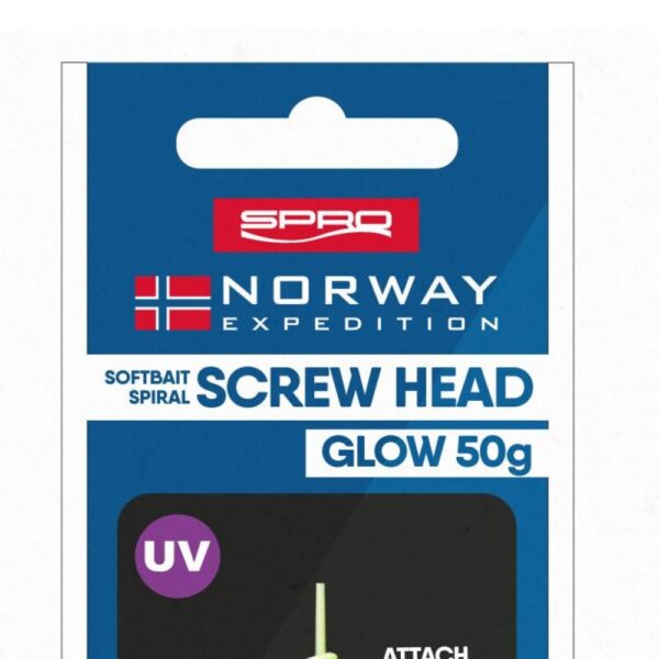 NORWAY EXPEDITION SCREW IN HEAD GLOW 80G