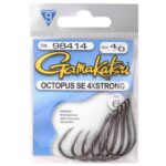 SALT OCTOPUS CIRCLE HOOKS BLACK 8/0
