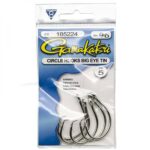 SALT CIRCLE HOOKS BIG EYE TIN 7/0