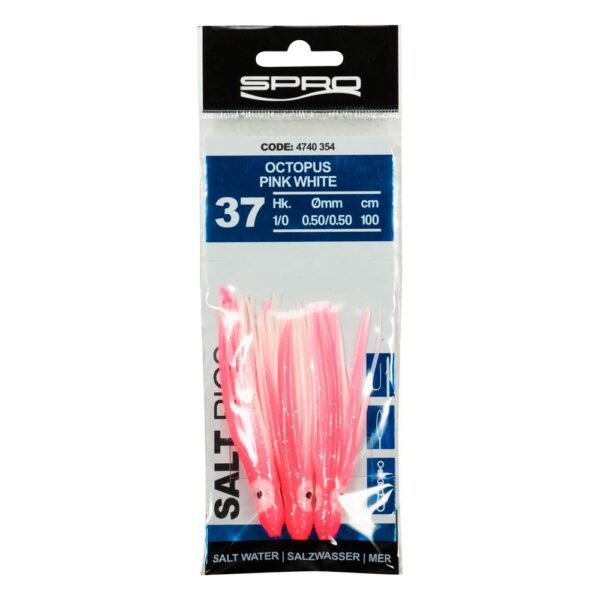 SPRO OCTOPUS 1/0 PINK WHITE