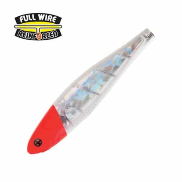 SAKURA RUSH DIVER 150MM 63.5G COULEUR 008 RED HEAD