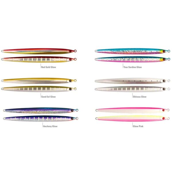 JIG MUSTAD MEZASHI SLIM 40G COULEUR GLOW PINK 005