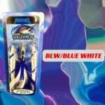WILLIAMSON DIMOND JET FEATHER RIGGED BLEU WHITE