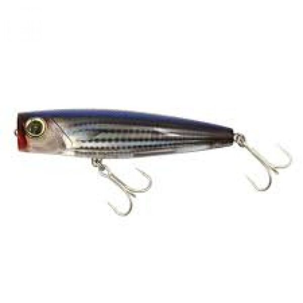 YO-ZURI POPPER F 3D INSHORE 120MM SILVER BLACK