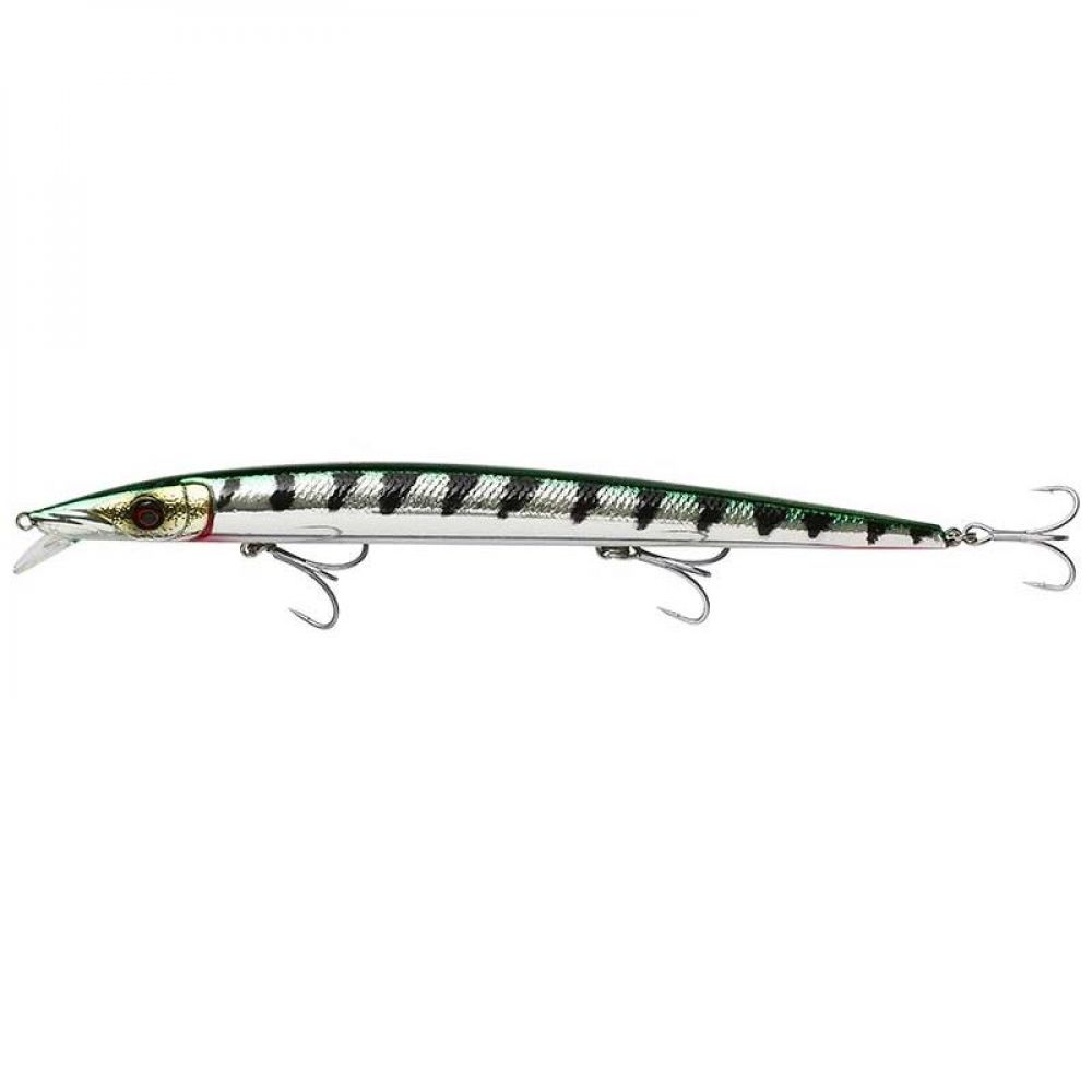 big_3476-1.jpg LEURRE SAVAGER GEAR BARRA JERK 19CM 29G GREEN BARRACUDA – Image 1